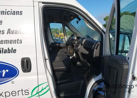 2020 Ram Promaster 2500 High Roof 159 Wb from USA, damaged, VIN 3C6TRVDG5LE113842